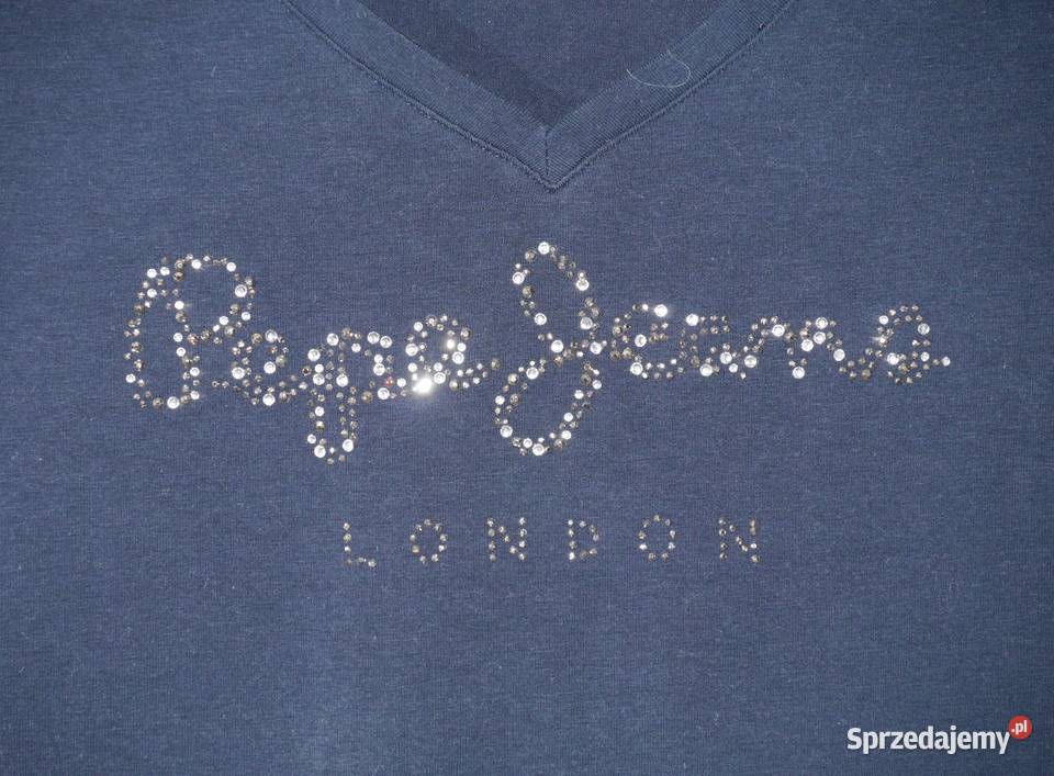 Pepe Jeans piękna bluzka cyrkonie 36 S krótki Wrocław sprzedam