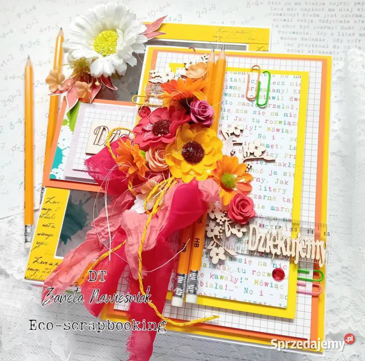 Dzień Nauczyciela kartka podziękowanie Mszana Dolna