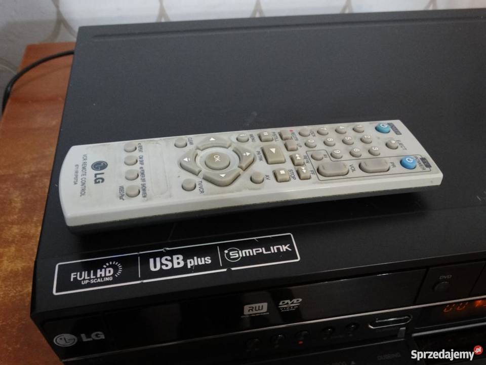 Magnetowid z HDMi USB DVDrec LG RC389Hpilot Jasło