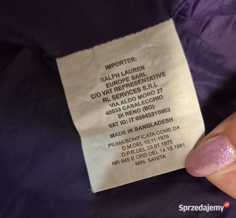 Puchowa kurteczka Ciechanów