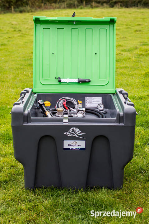 Mobilny zbiornik ON 430 l Pompa 230V 50lmin Zielona Góra sprzedam