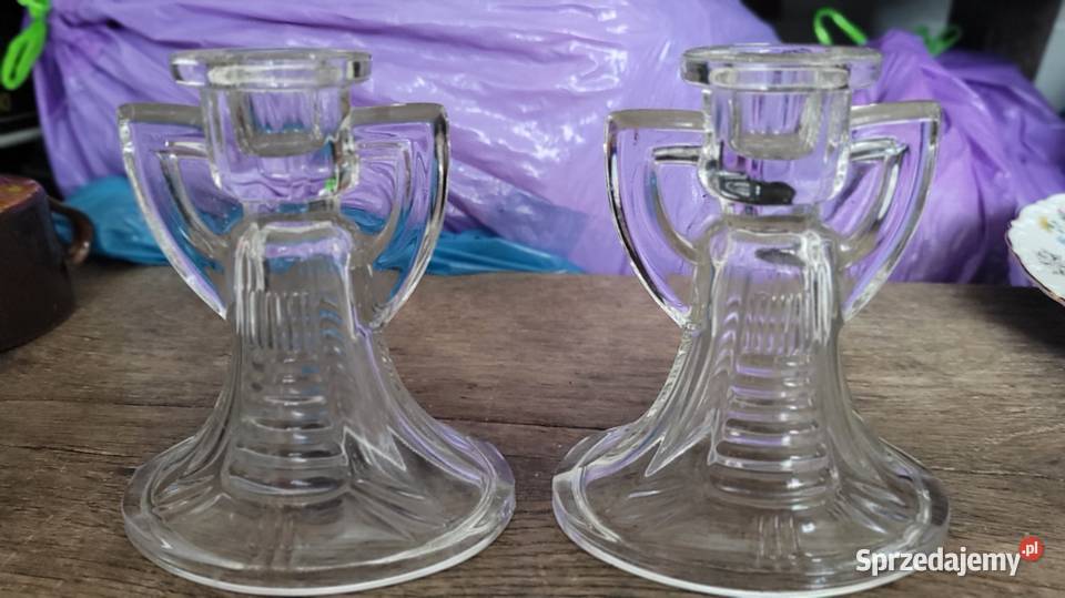 Stare świeczki szkło