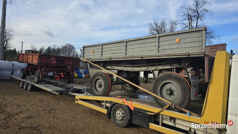 Przyczepa wywrotka d47 zarejestrowana