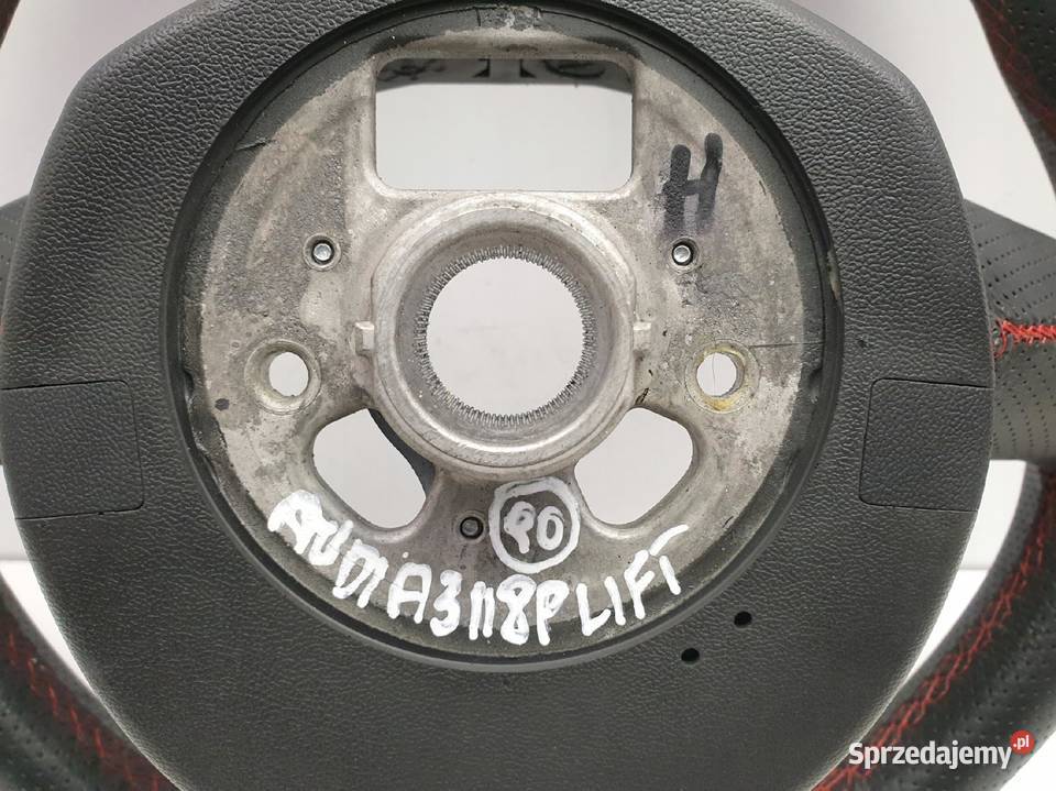Audi A3 8P Lift SKÓRZANA KIEROWNICA Skóra SLine Kierownice lubelskie Janów sprzedam