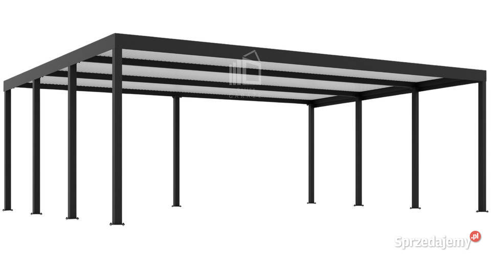 CarPort PREMIUM wiata samochodowa 7x5 antracyt Sprzedaż śląskie Pabianice