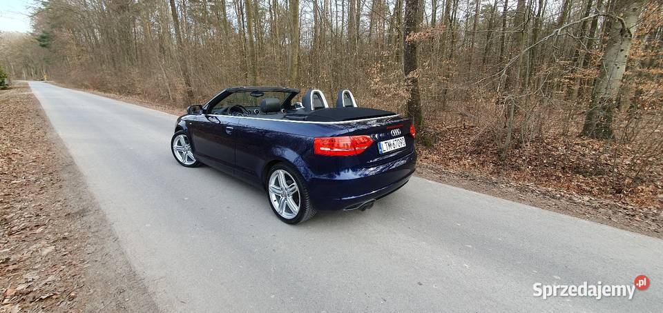Audi A3Cabrio2013rS LINE Led Manual Benzyna poduszka powietrzna