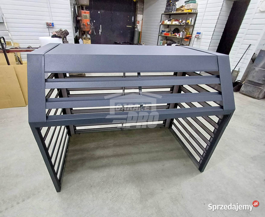 Osłona Pompy Ciepła 120x70x140 Antracyt Zabudowa Niepołomice