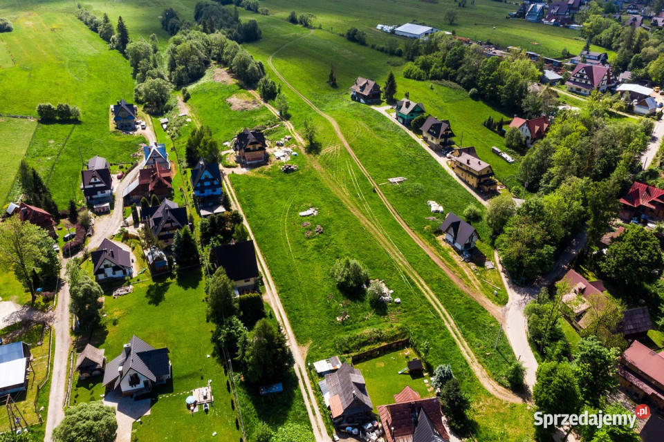 Działka budowlana w Poronienie B Poronin