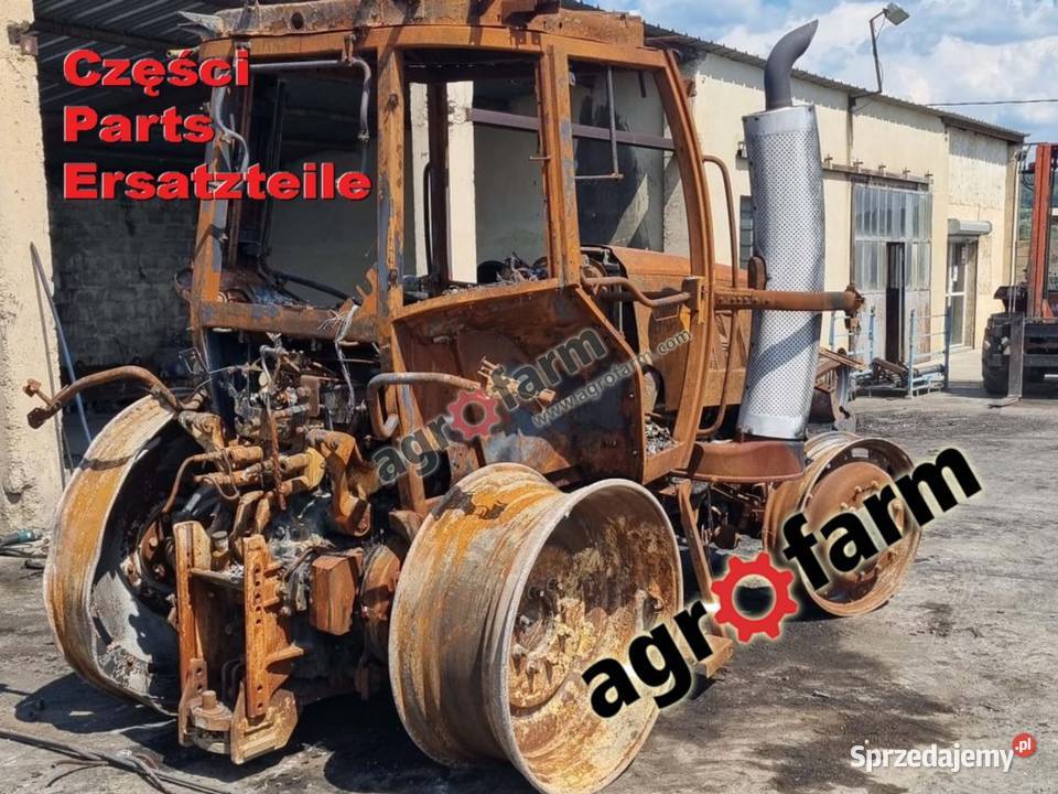 Massey Ferguson 6614 części skrzynia biegów oś Byków