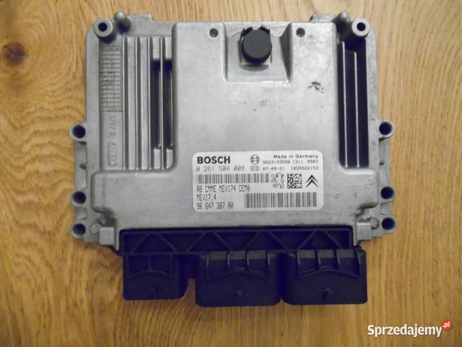 KOMPUTER 207 SW 9663193580 BOSCH osobowe Gniezno