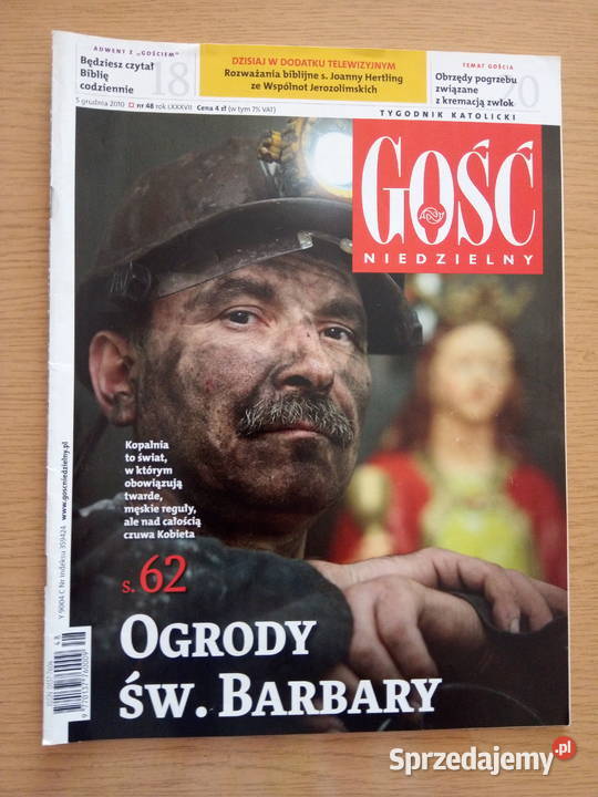 Tygodnik Gość Niedzielny grudzień 2010r Dąbrowa Górnicza