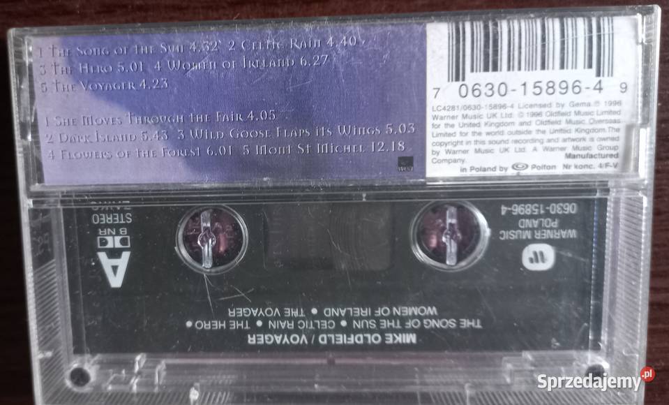 Mike Oldfield Voyager Warner Polton 1996 Elbląg sprzedam