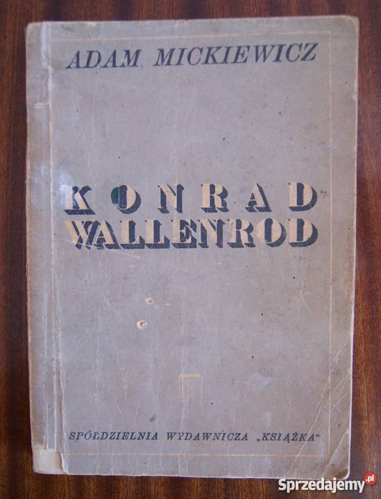 Adam Mickiewicz Konrad Wallenrod 1946 Parczew