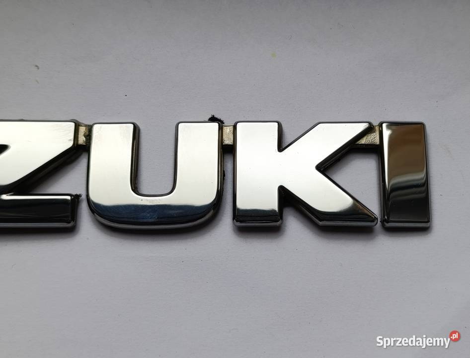 Emblemat napis Suzuki Wagon R kujawsko-pomorskie Lipno
