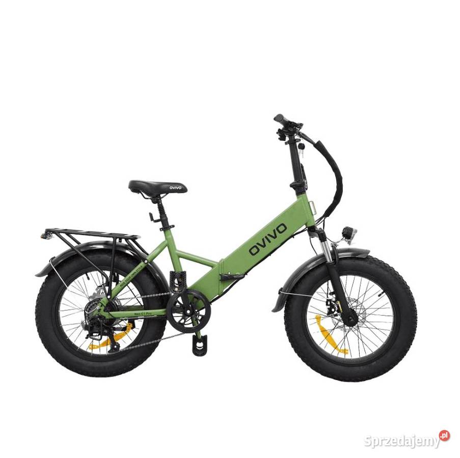 Rower elektryczny OVIVO NEO C1 PRO zielony Rowery elektryczne sprzedam