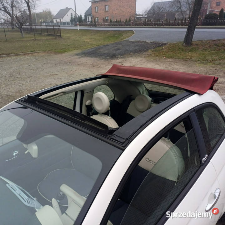Fiat 500 500C Otwierany Dach Kamera Nawigacja I czujnik parkowania wielkopolskie Suchorzew