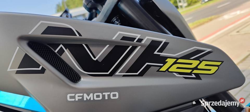 CF MOTO 125 NK ABS EURO 5 NOWOŚĆ 2025 SALON Rok produkcji 2025 Bielsko-Biała