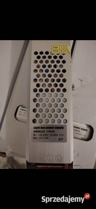 Zasilacz LED 12V 400W Montażowy Modułowy Pozostałe Poznań