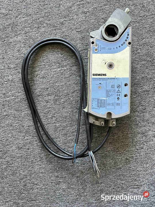 Siłownik obrotowy ze sprężyną GCA3261E Siemens sprzedam
