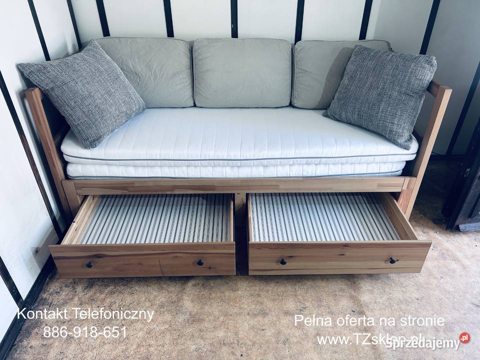 IKEA HEMNES Lite drzewo Łóżko Leżanka z 2 Łóżka Rybnik