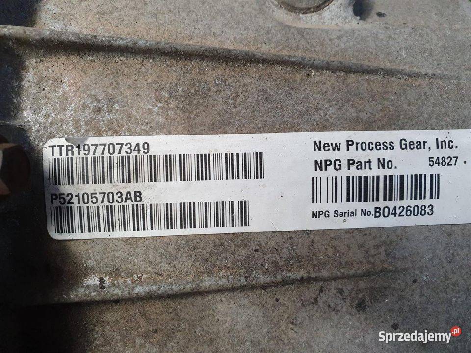 REDUKTOR JEEP COMMANDER P52105703AB Lipno