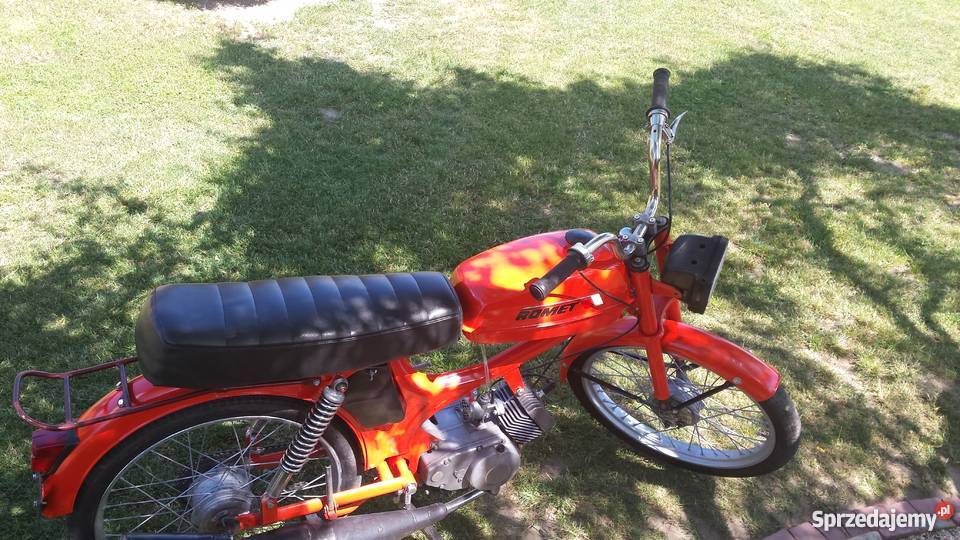 Romet 50T1 motorynka komar Tuning 60ccm Czarna