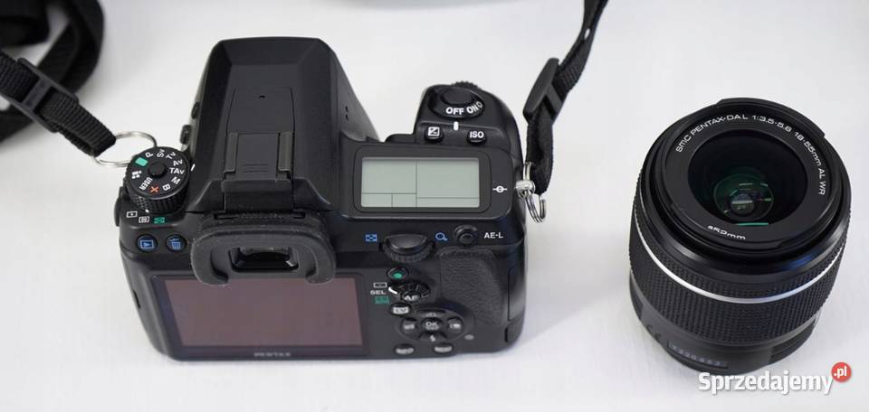 PENTAX K5 Z OBIEKTYWEM PENTAX SMC DA 1855 mm 10 Krosno sprzedam