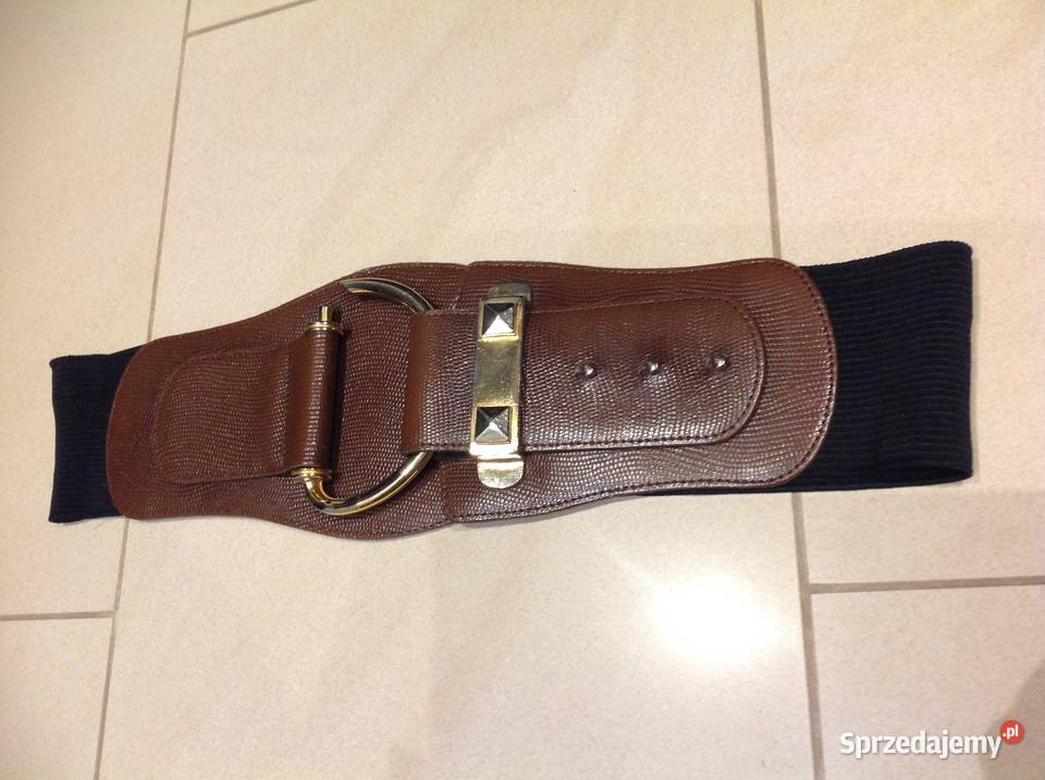Szeroki Pasek Damski na Gumie LXL XL Nowa Sól sprzedam