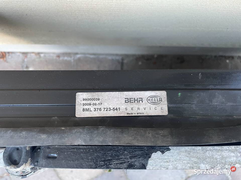 Komplet chłodnic i wentylator Golf 5 19tdi Wentylatory chłodnic klimatyzacji Częstochowa