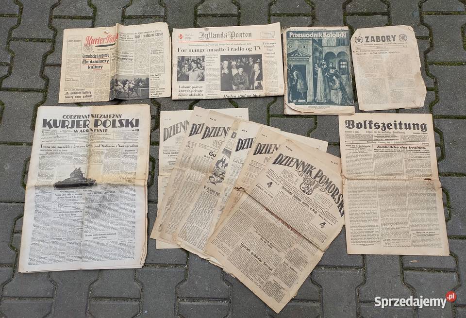 Stare gazety Dziennik Pomorski Chojnice lata Tczew