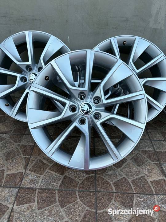 Felgi Skoda R18 5x112 Samochodowe kujawsko-pomorskie Brześć Kujawski sprzedam