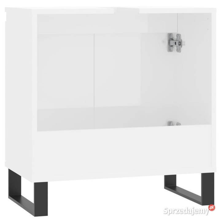 Szafka łazienkowa biała wysoki połysk 58x33x60 Warszawa sprzedam