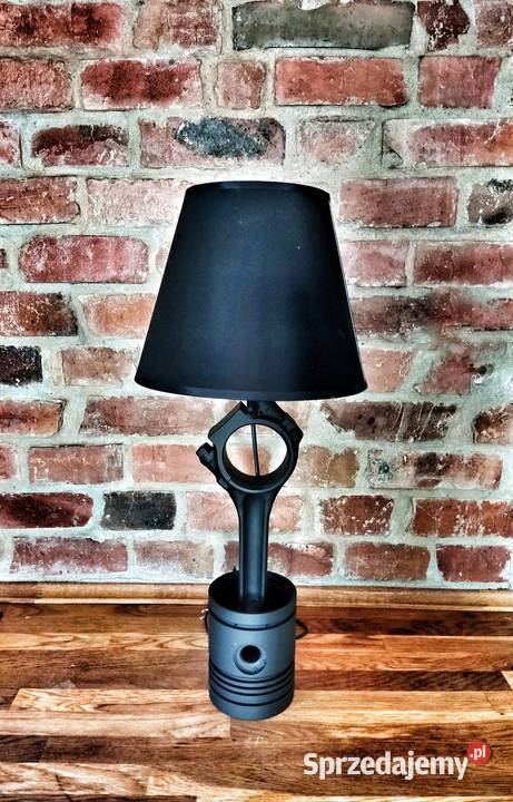 Lampka tłok korbowód z części samochodowych loft Bytom sprzedam