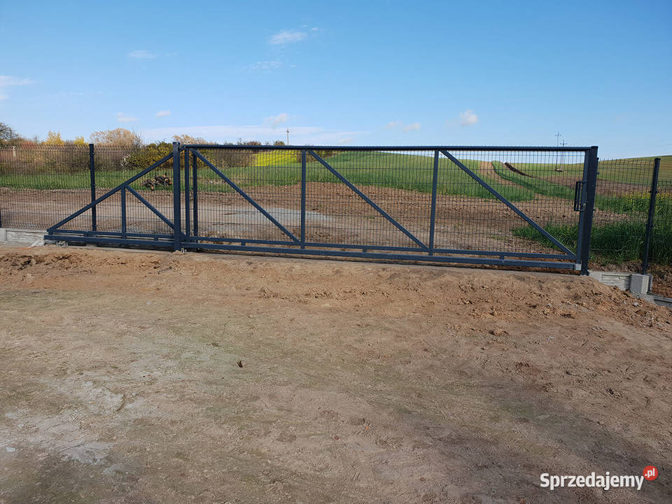 Brama przemysłowa przesuwna 814mb Bełchatów