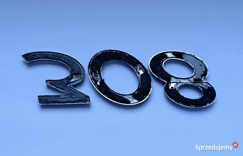 Napis emblemat Peugeot 308