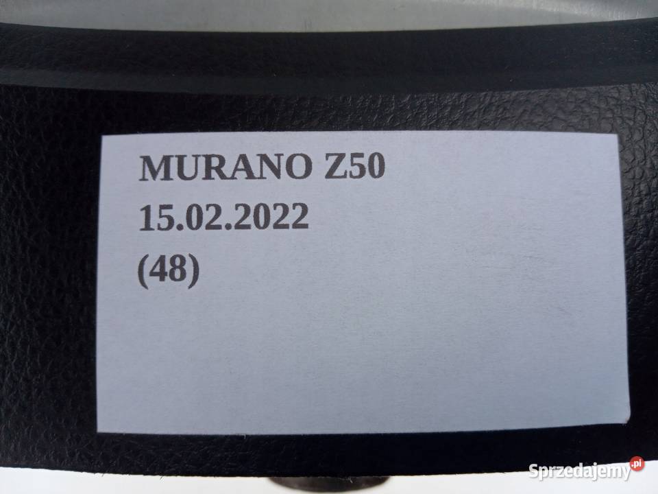 KIEROWNICA MULTIFUNKCYJNA NISSAN MURANO Z50 Nowy Tomyśl sprzedam