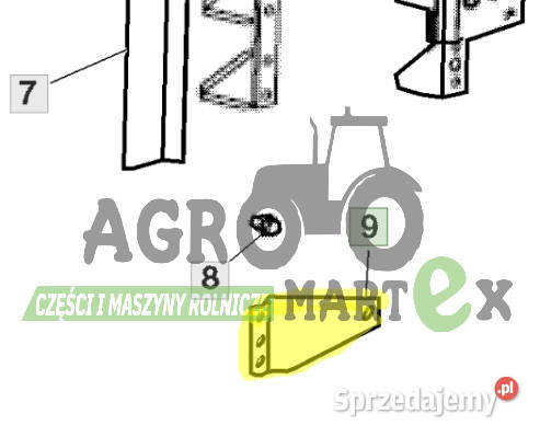 5ZN18362 PŁYTKA LH JD