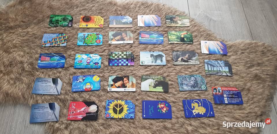 Kolekcjonerski zestaw kart telefonicznych śląskie sprzedam