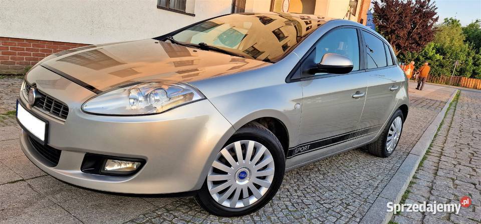 Fiat Bravo 2 14 90 2008r Piękny Salon Polska przyciemniane szyby Elbląg