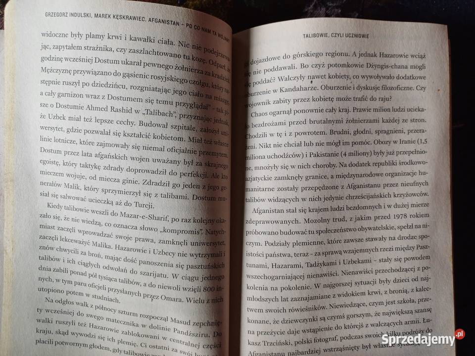 Pod lupą Newsweek Afganistan G Indulski M Kraków sprzedam