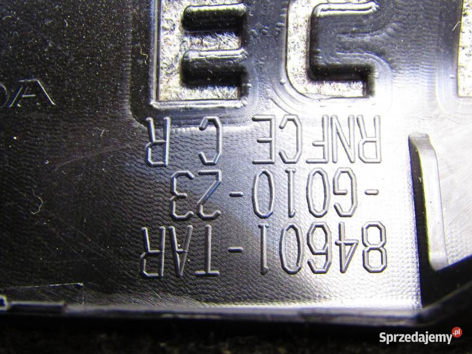 BOCZEK TAPICERKA BAGAŻNIKA PRAWY TYŁ TYLNA HONDA