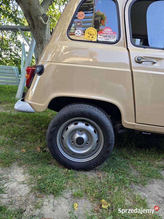 Renault R4 GTL oryginalne koła felgi kapsle kpl dolnośląskie Jelcz-Laskowice