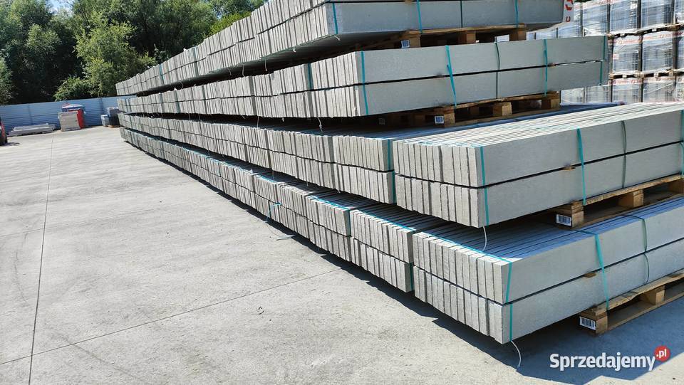 DESKA betonowa podmurówka panel ogrodzeniowy