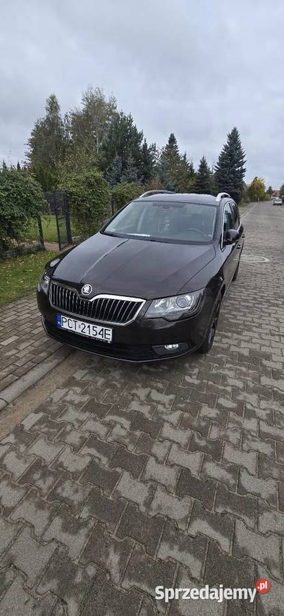 Skoda Superb wielkopolskie Krzyż Wielkopolski