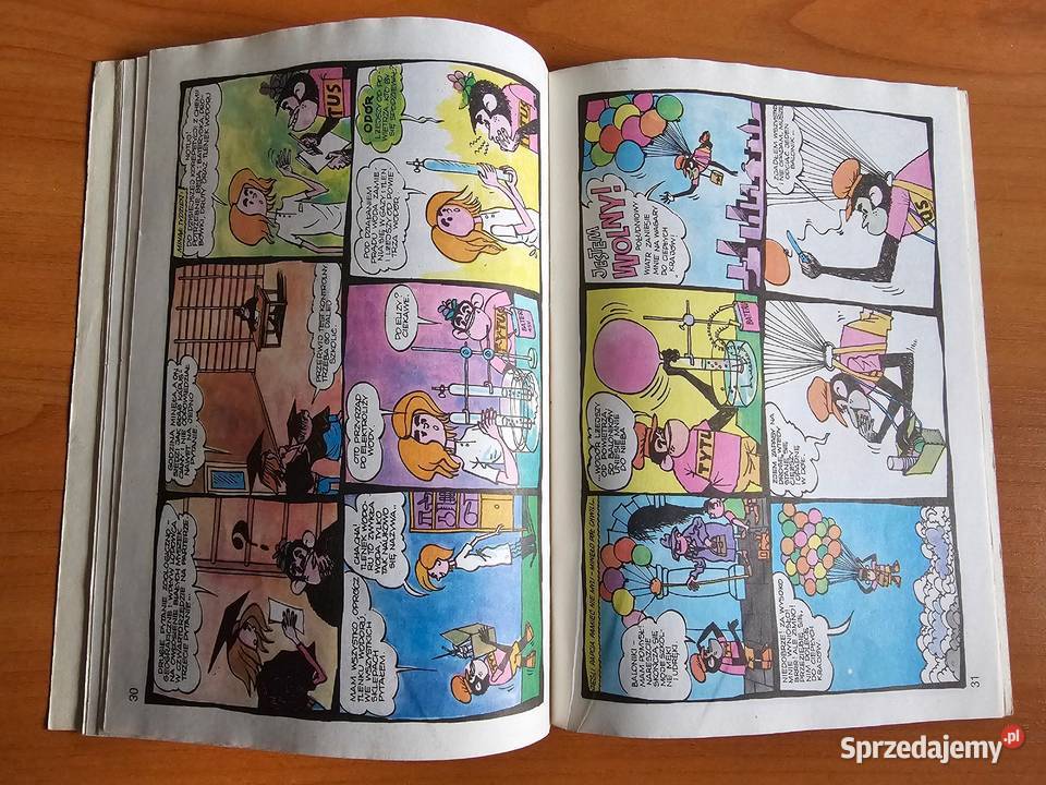 Komiks bajka Tytus Tomek i Atomek ks XIV 1989r Oświęcim