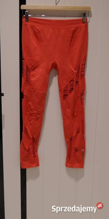 Reebok świetne legginsy ażurowe nowe 34 36