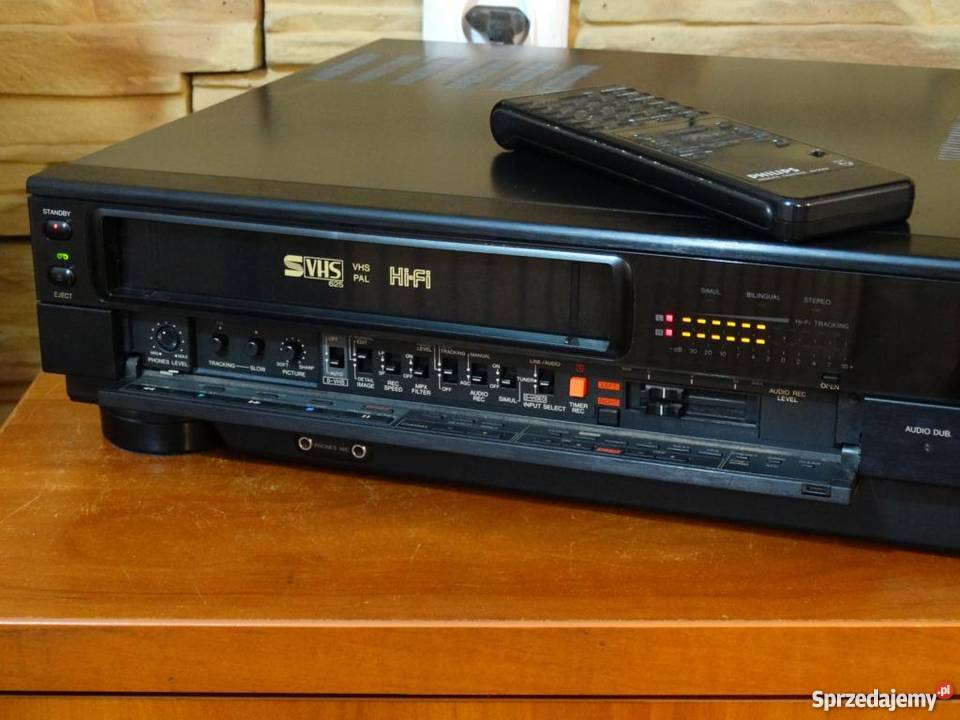Magnetowid Philips SVHS pilot WYSYŁKA Jasło