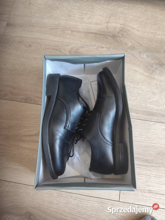 Buty komunijne chłopięce rozmiar 35 czarne