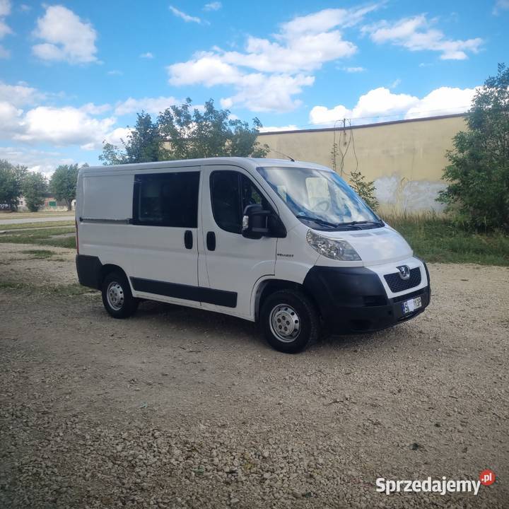 Peugeot Boxer 7 OSÓB BRYGADÓWKA 1 WŁAŚCICIEL 100KM Siewierz