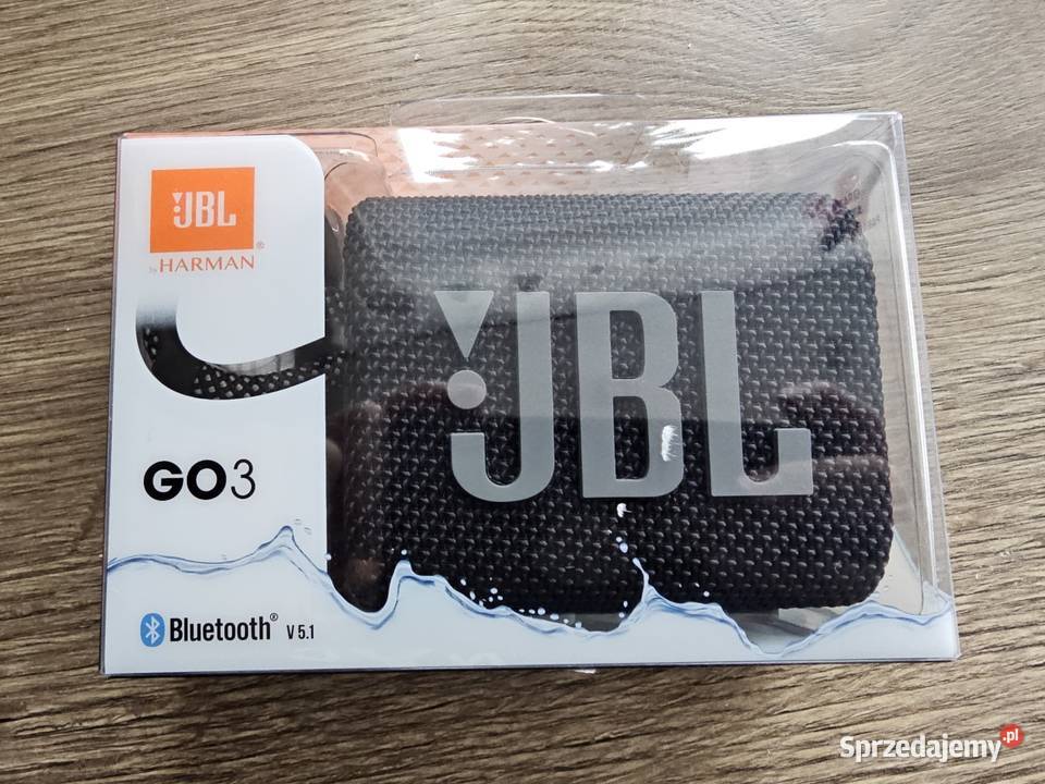 Głośnik przenośny JBL GO3 - nowy